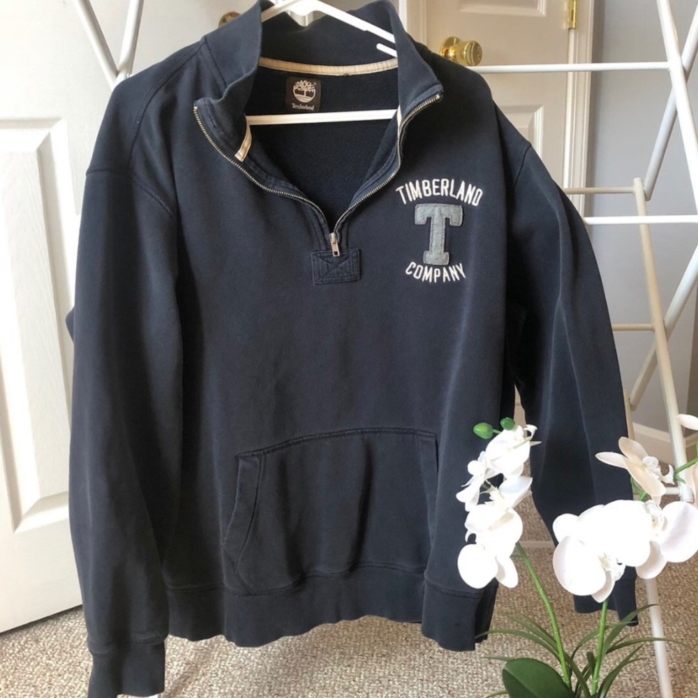 Men’s Timberland Navy Quarter Zip